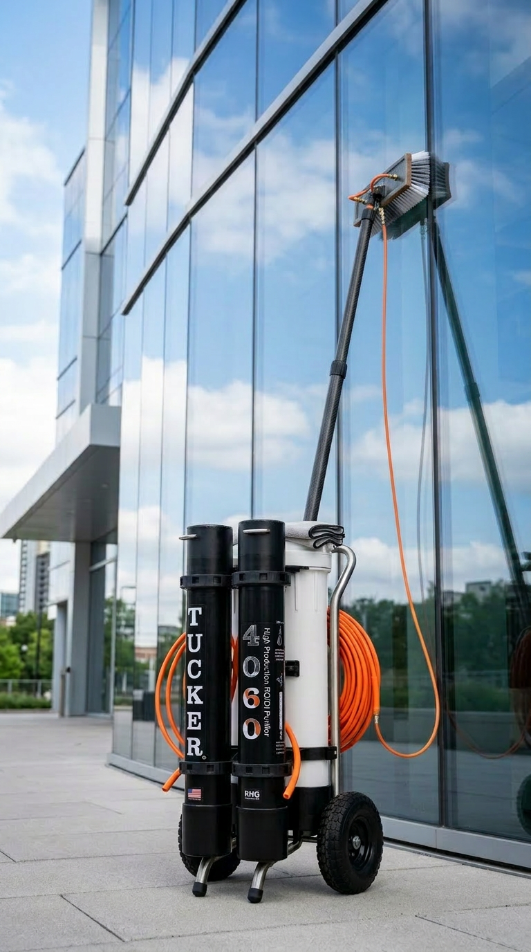 I-Wash professional exterior window cleaning